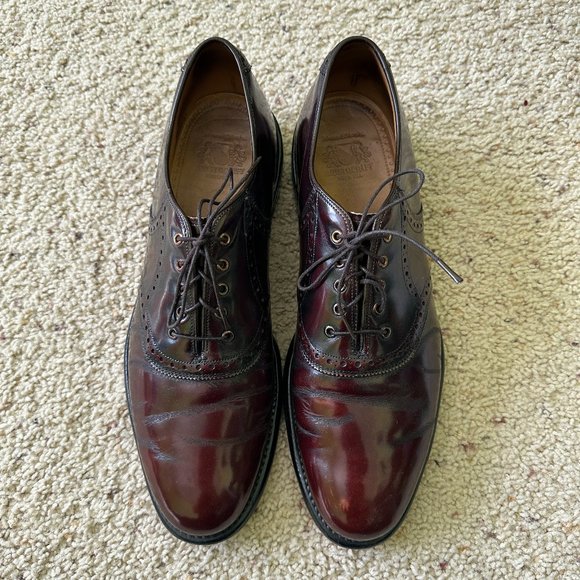 Johnston & Murphy Other - Johnston & Murphy Aristocraft Dress Shoes Burgundy US Size 11